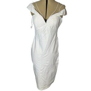 White dress by Rare London